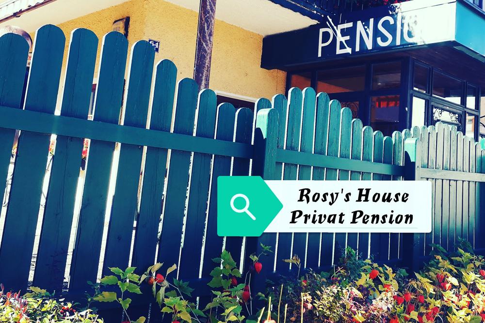 Außenansicht Sommer Rosys House Privat Pension