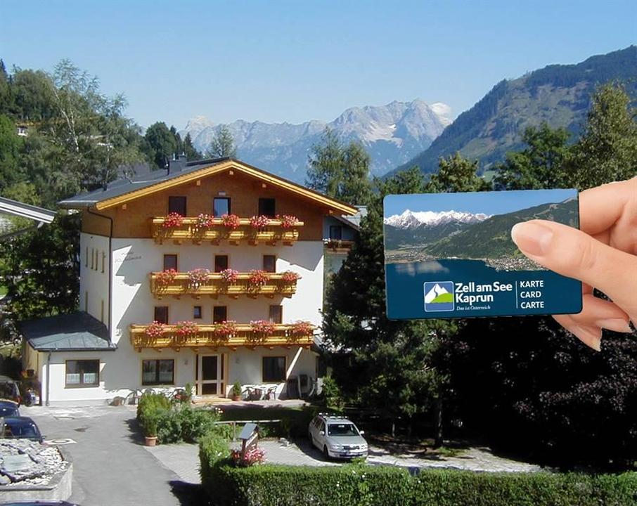 Haus Wilhelmina mit Zell am See-Kaprun Karte