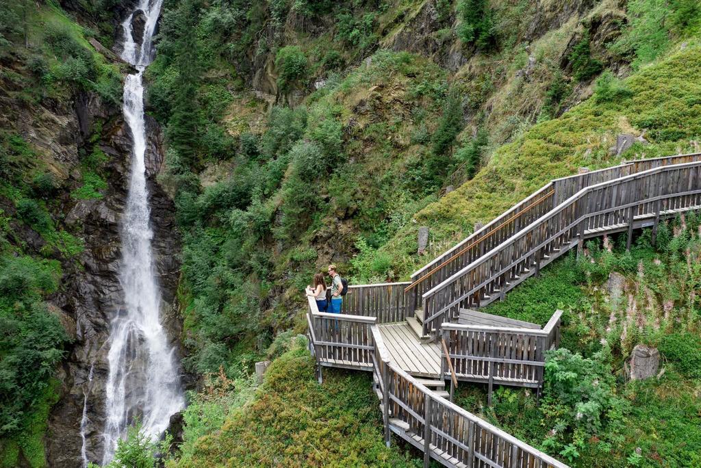Aussicht Staller Wasserfall