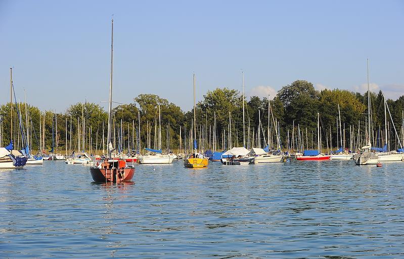 Ausblick vom Strandbad Loretto