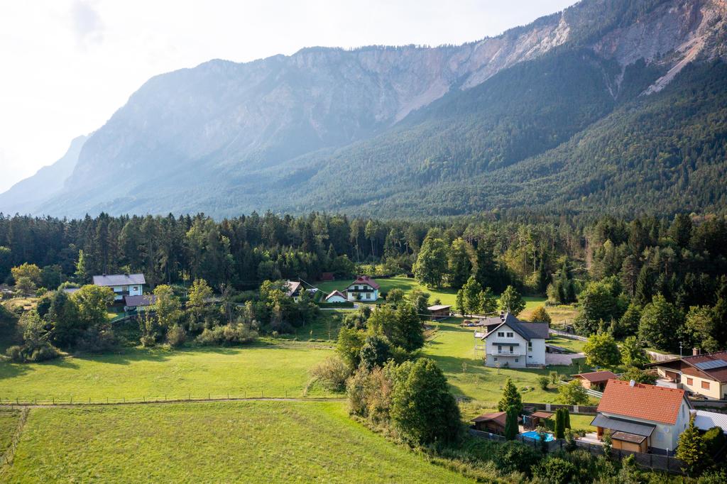 aerial view east