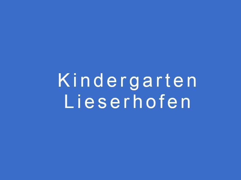Kindergarten Lieserhofen
