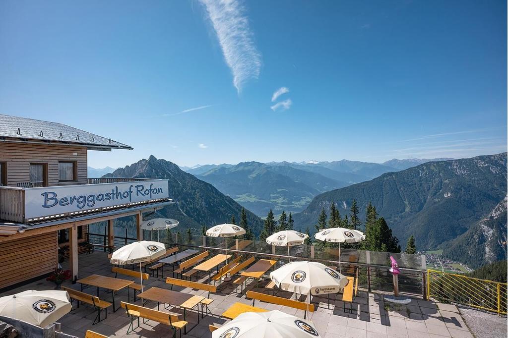 Berggasthof Rofan - Terrasse