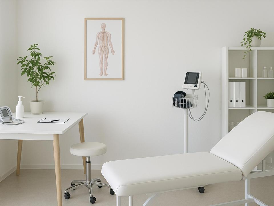 Gesundheitsvorsorge in moderner Wohlfühlpraxis