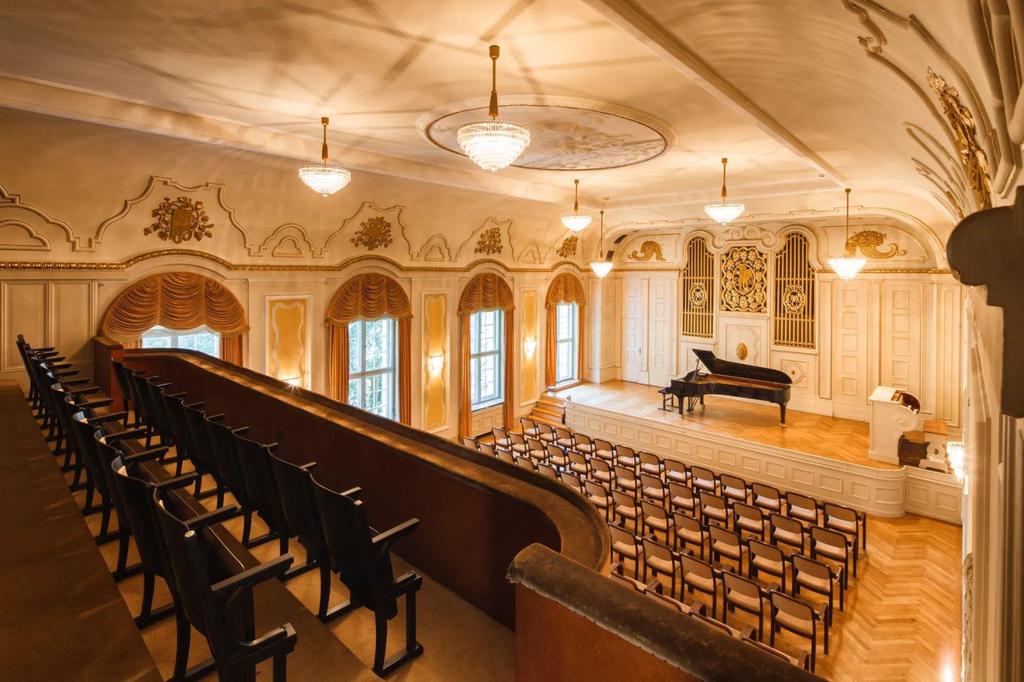Wiener Saal in der Stiftung Mozarteum