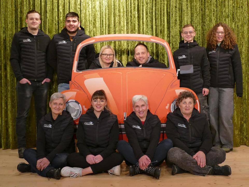 Auto mit Menschen