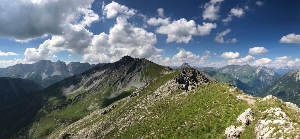 Schlierewand Grat Kelmer Joch-Sandegg