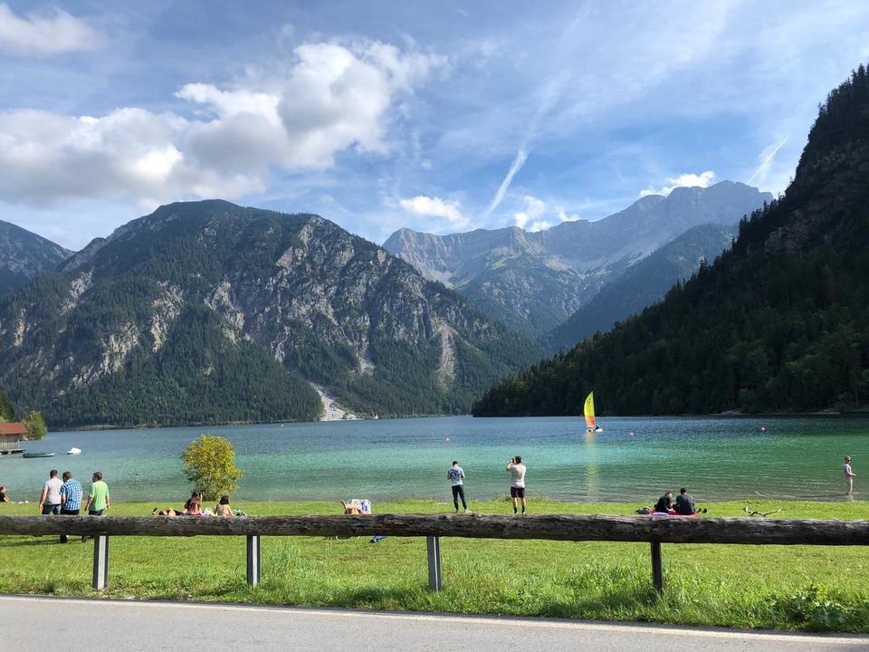Badestrand am Plansee