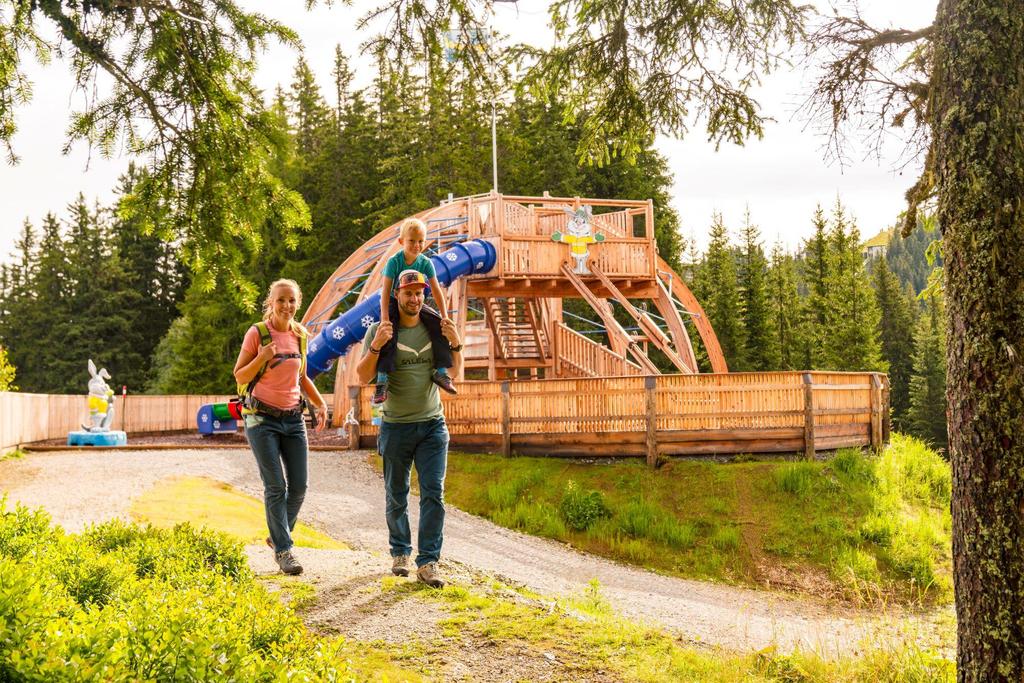 Der Nordpol im Hopsiland Planai