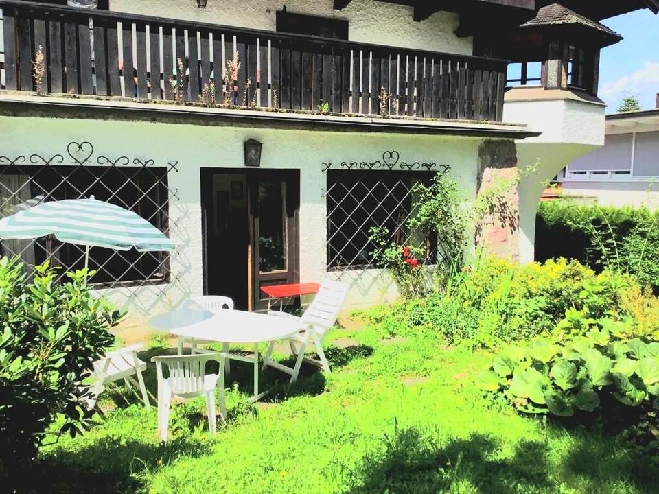 Terrasse und Garten