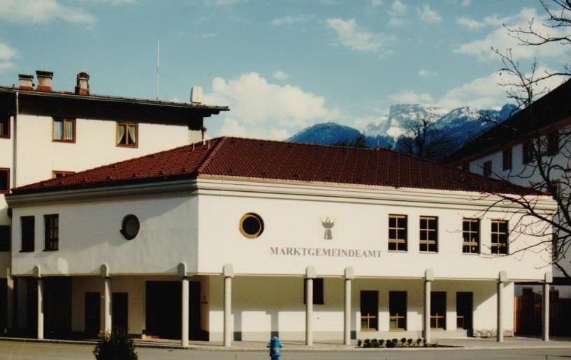 Außenansicht der Marktgemeinde Zell