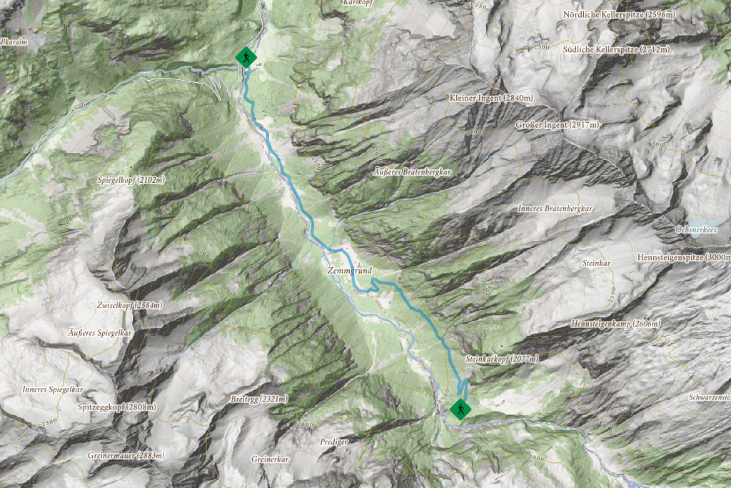 Hüttenwanderung - Breitlahner - Grawandhütte