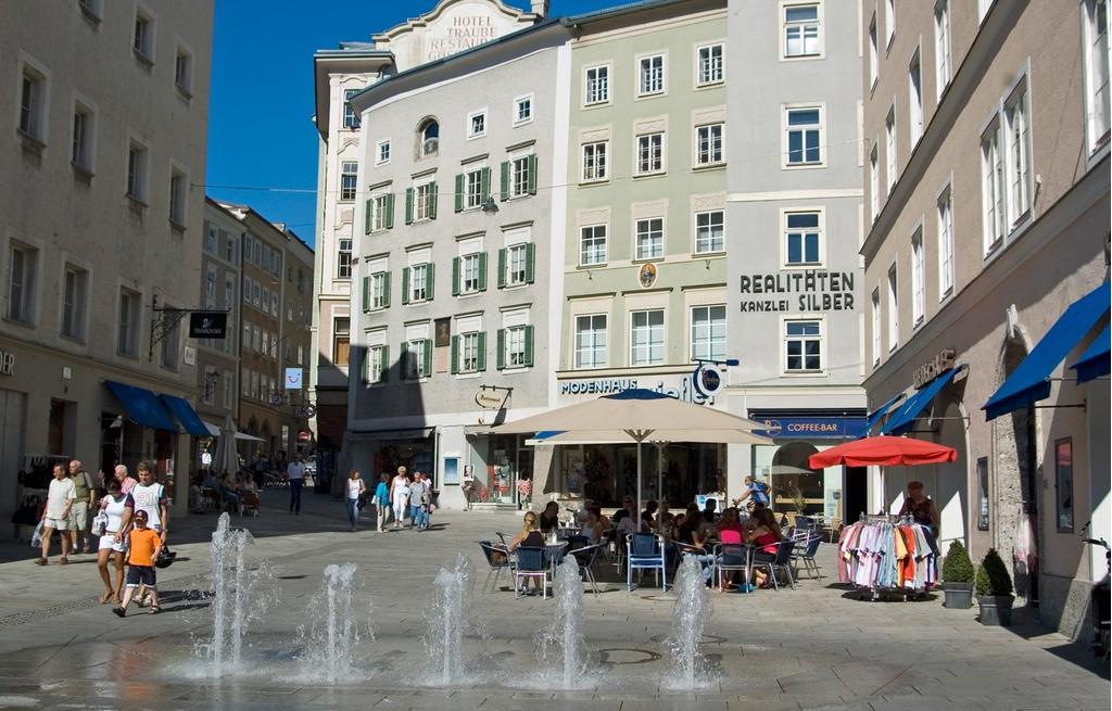 Platzl mit Blick in die Linzer Gasse