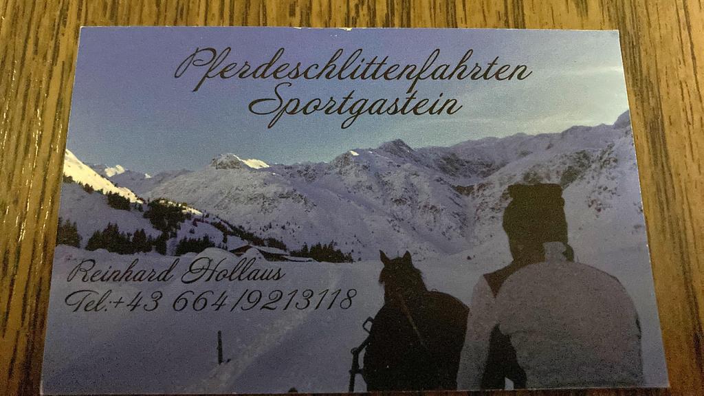 Schlittenfahrt Sportgastein