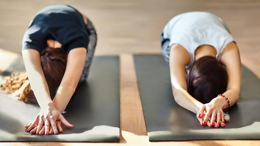 Yoga sehr sanft und entspannend