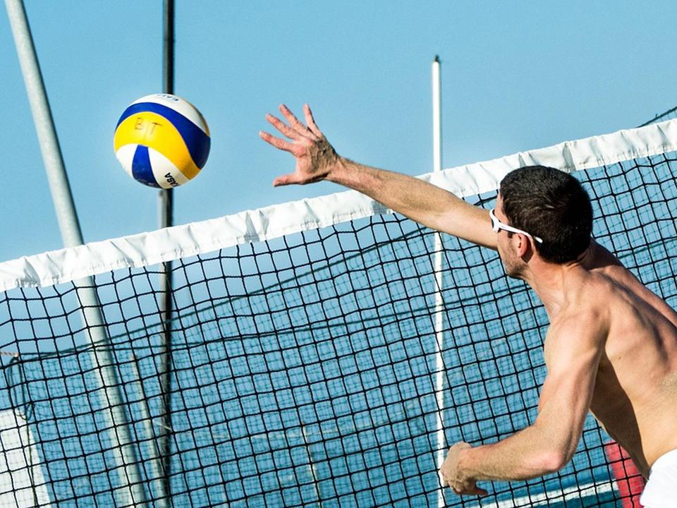Beachvolleyballplatz