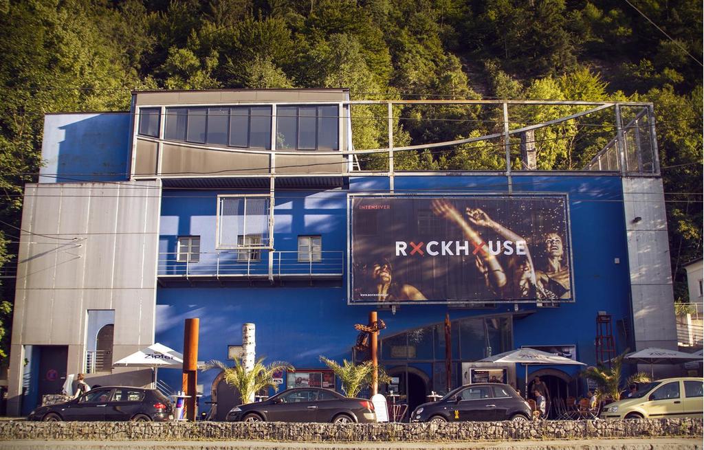 Rockhouse Salzburg - Fassade