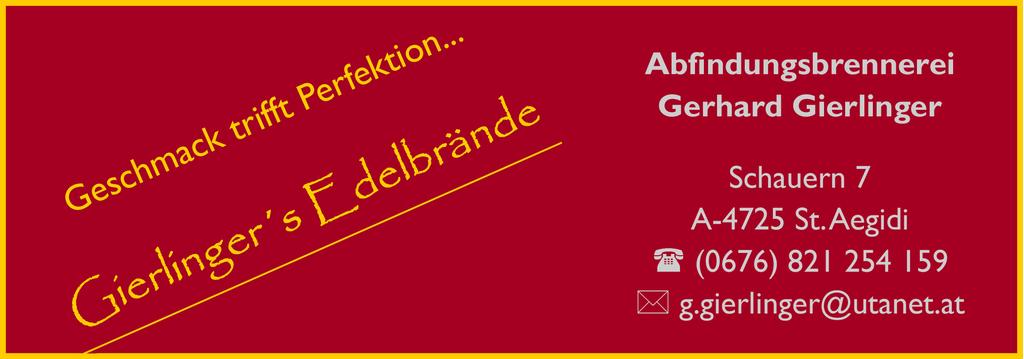 Gierlingers Edelbrände