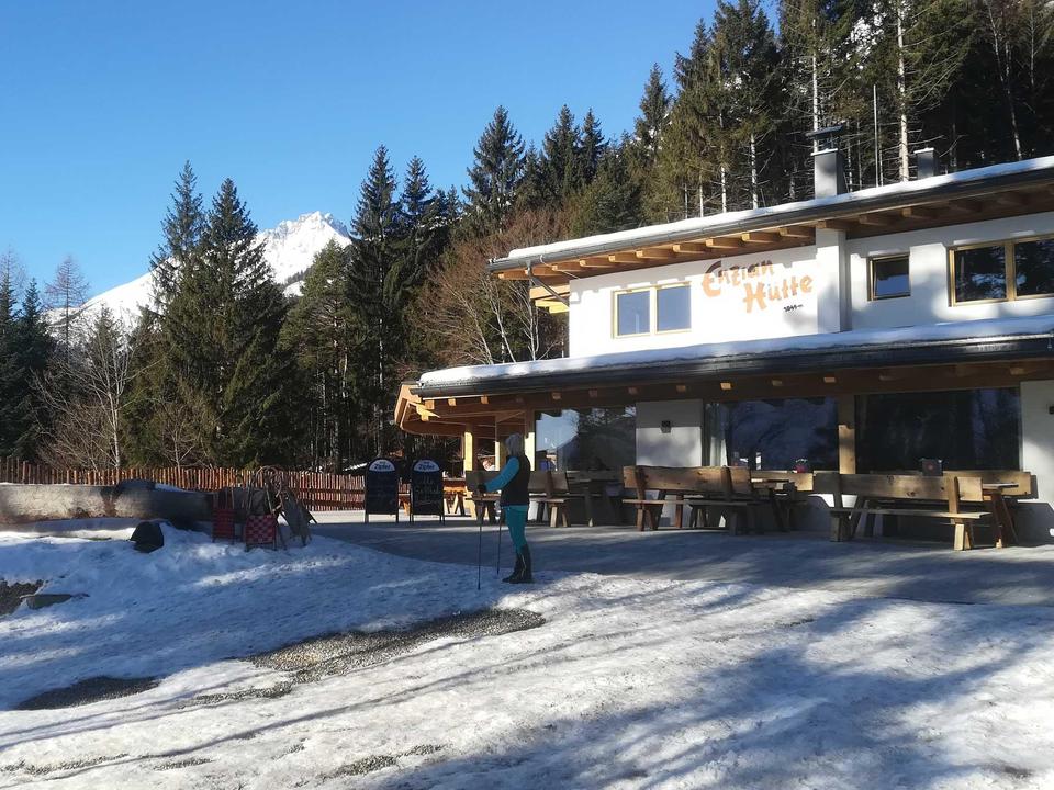 Enzianhütte im Winter