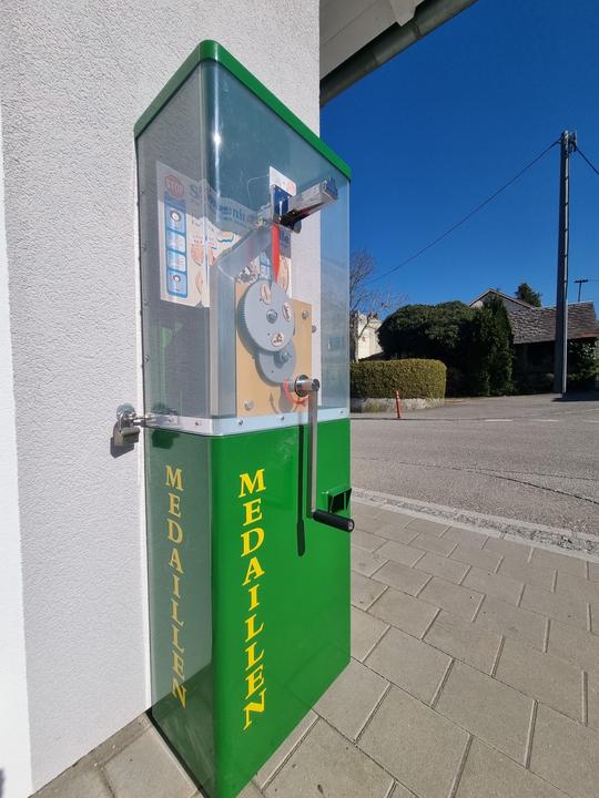Münzprägeautomat in Obernberg am Inn