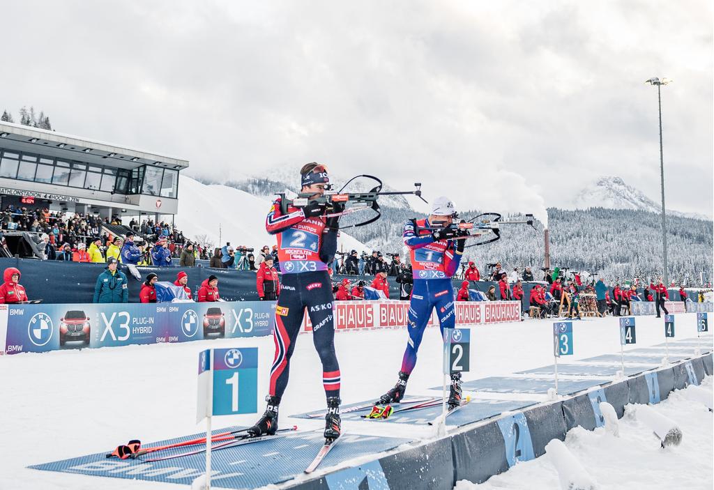 Staffel Biathlon Hochfilzen