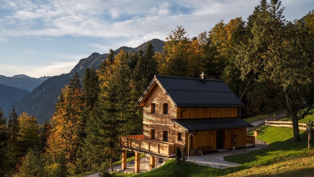 Sonnenaufgang Chalet Jochwand Herbst