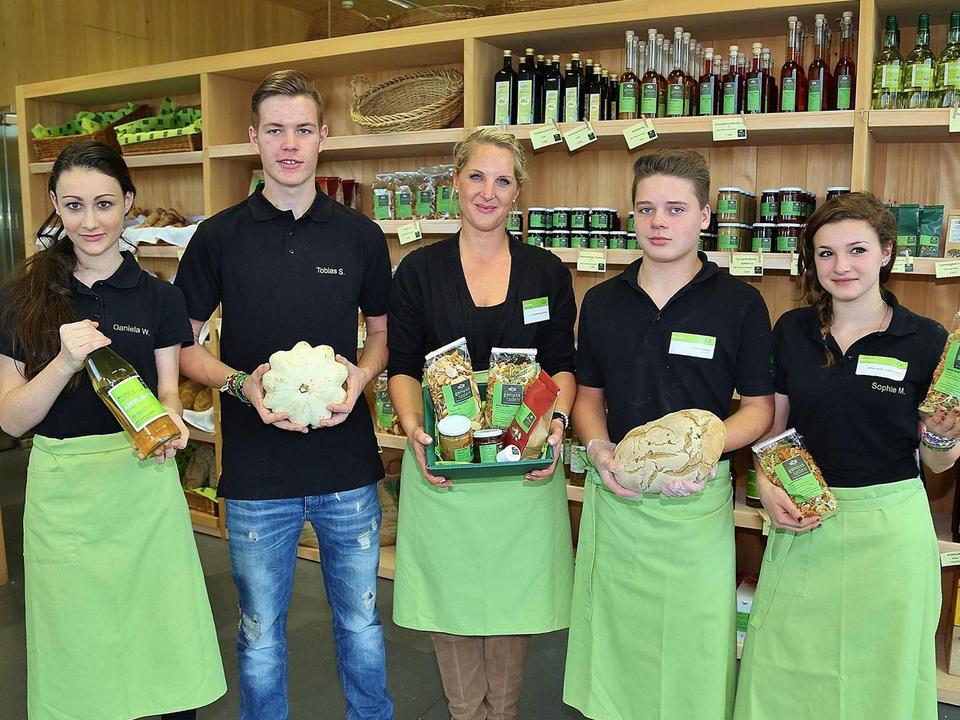 Genussladen im Agrarbildungszentrum Salzkammergut