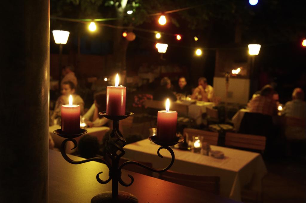 Gemütlicher Gastgarten