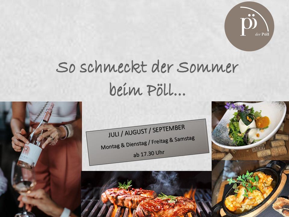 Sommerkulinarik im GH Pöll