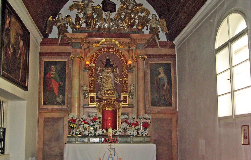Seitenaltar in der Loretokirche