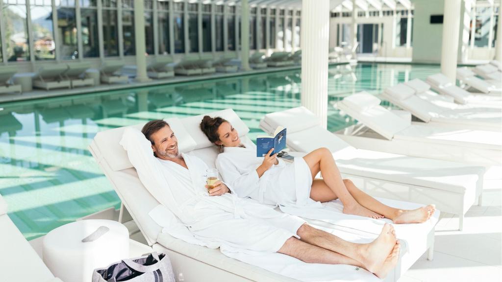 im Badehaus des Hotel Wiesenhof
