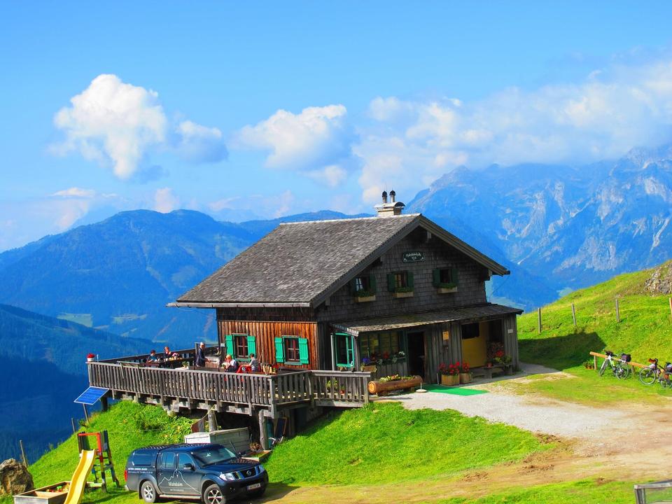 Mahdalm mit Ausblick