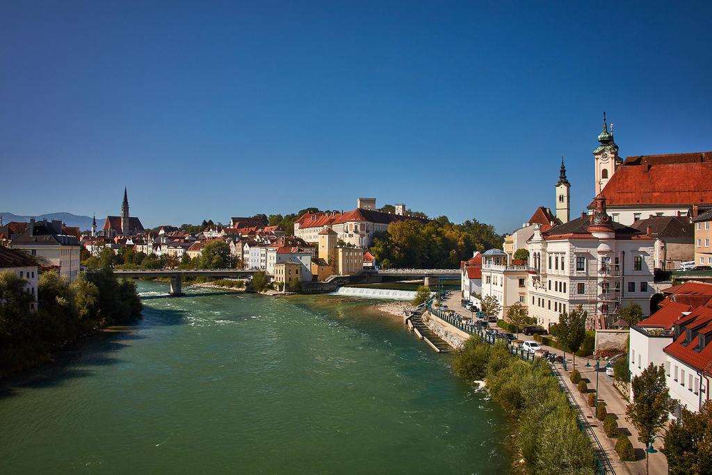 Zusammenfluss von Enns und Steyr