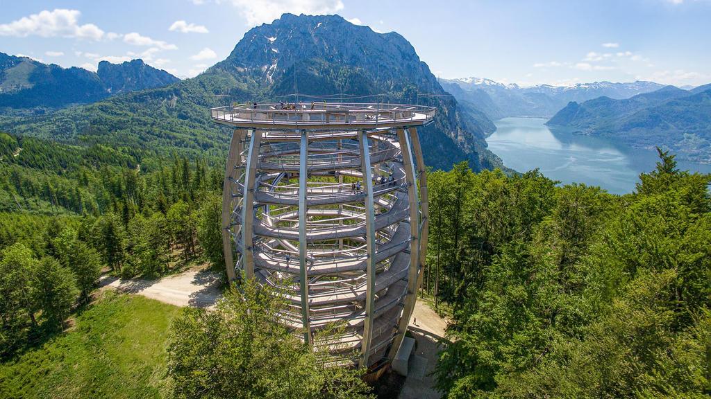 Luftaufnahme vom Turm