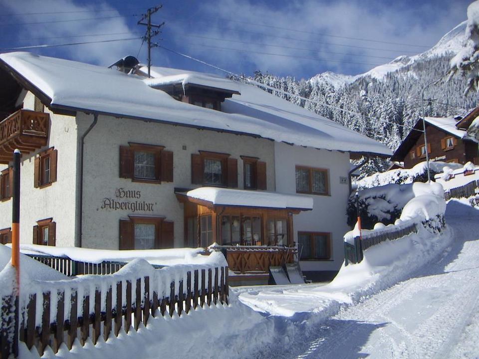 Winteransicht -Haus Alpenglühn