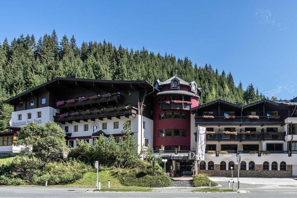 Hotel im Sommer