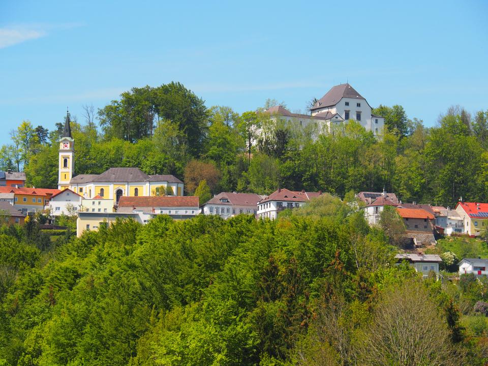 Ausblick auf Wolfsegg