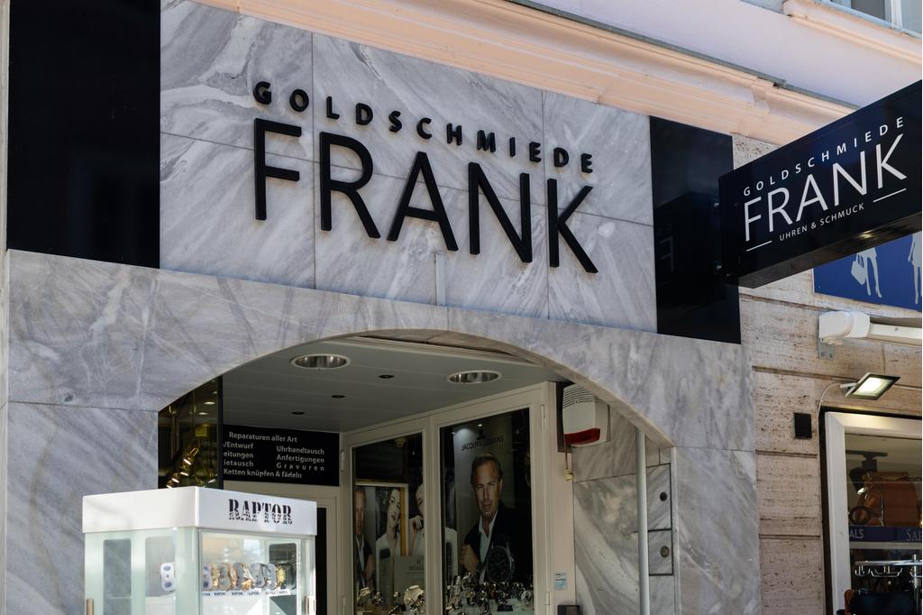 Goldschmiede Frank - Außenansicht