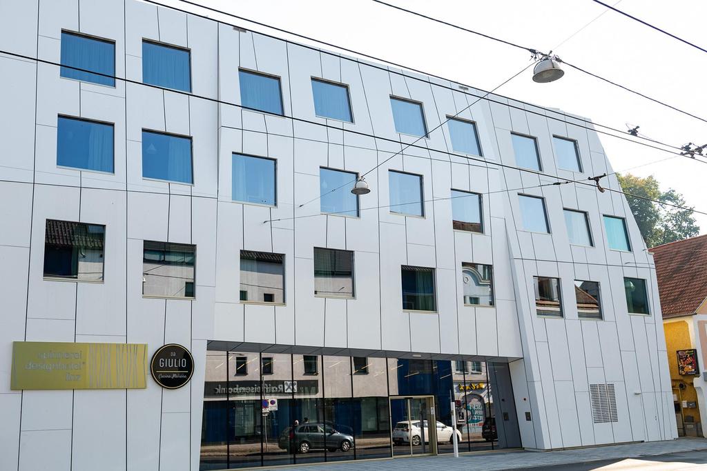 spinnerei designhotel linz Aussenansicht