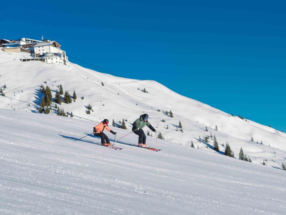 Skifahren Winter