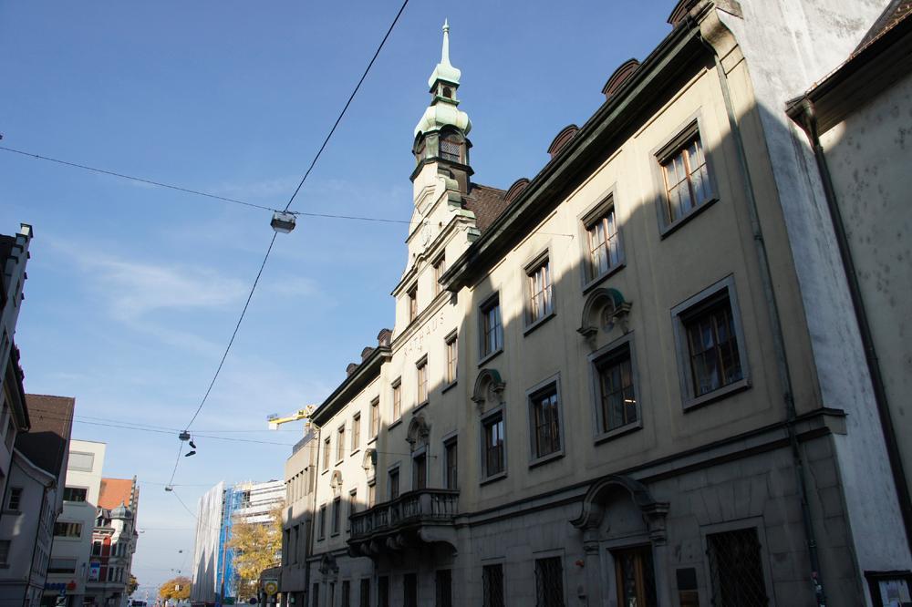Das Rathaus von Bregenz