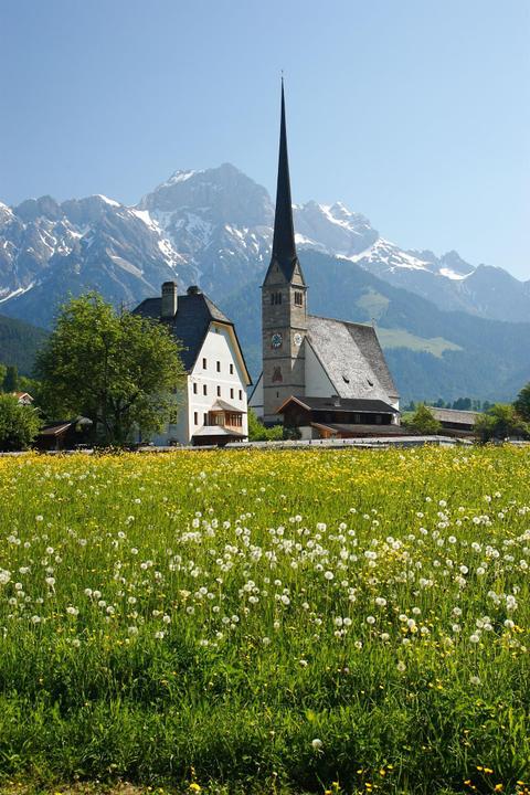 Kirche Sommer