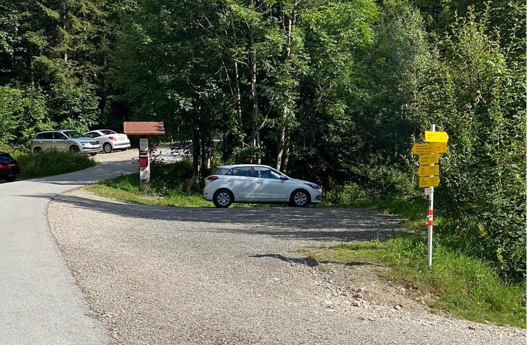 Scheffau_Parkplatz_Gaisberg_Sommer