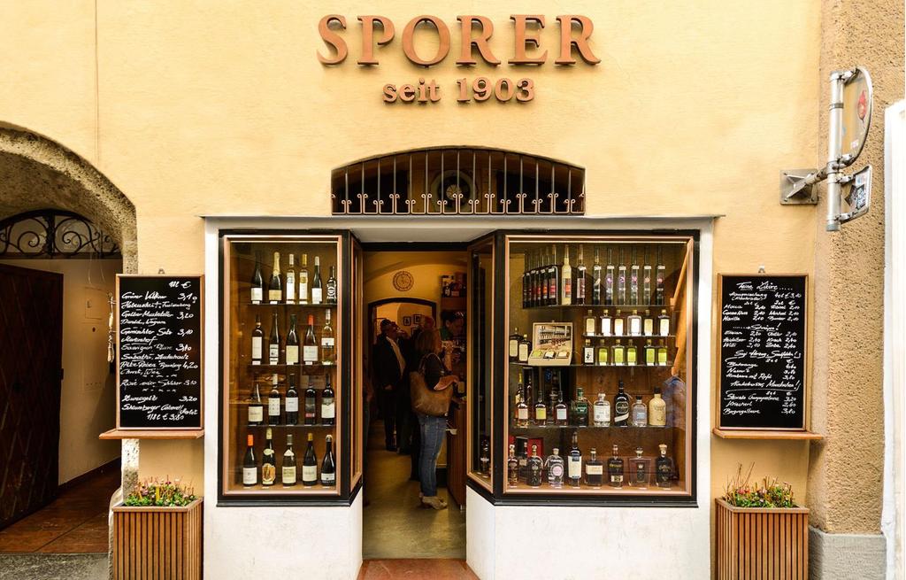 Spirituosen Sporer außen