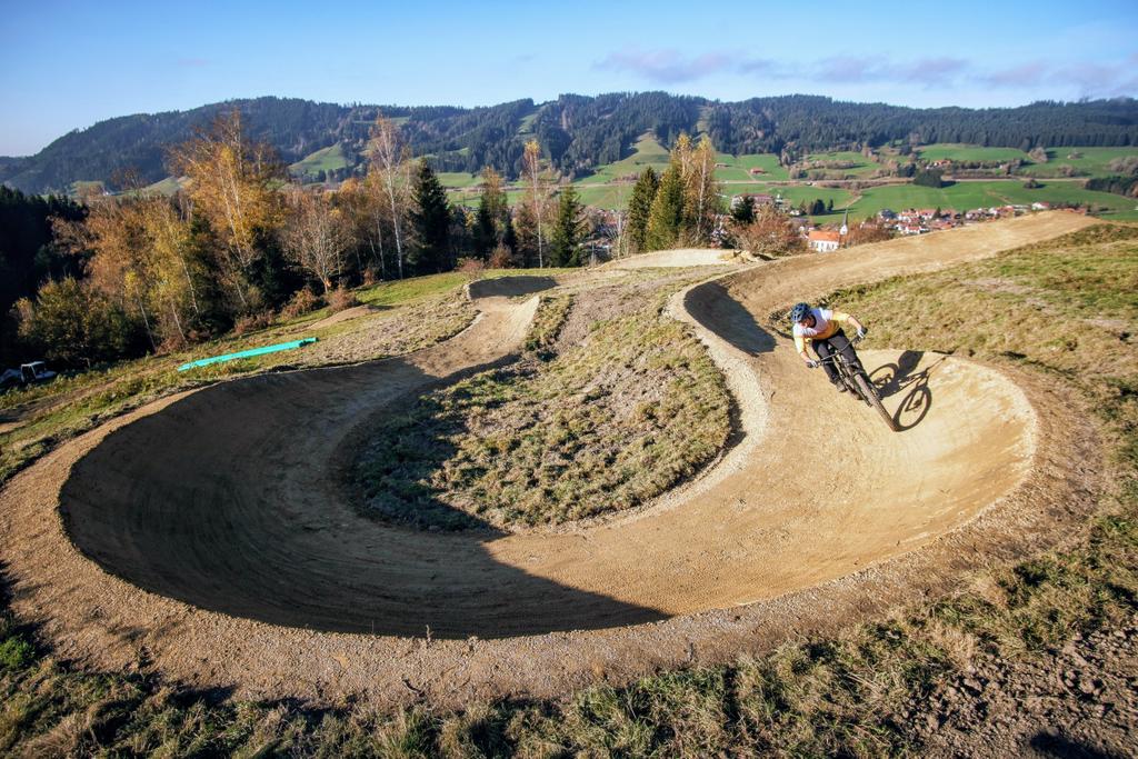 Bikertrail in Weitnau