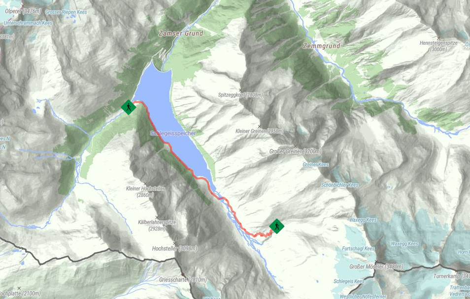 Hüttenwanderung Schlegeisspeicher - Furtschaglhaus