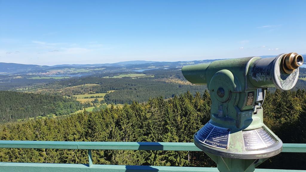 Moldaublick zum Moldaustausee Schöneben