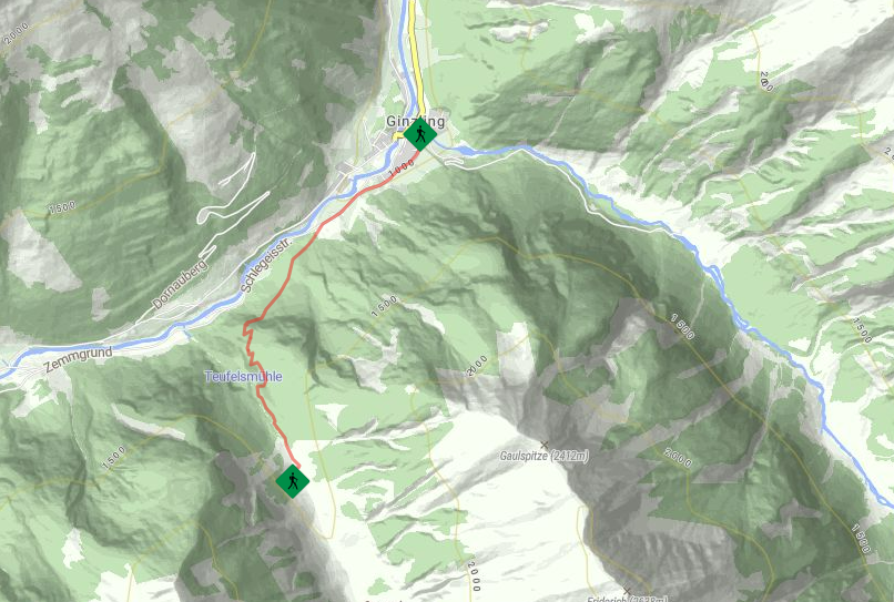 Hüttenwanderung Ginzling Naturparkhaus - Maxhütte