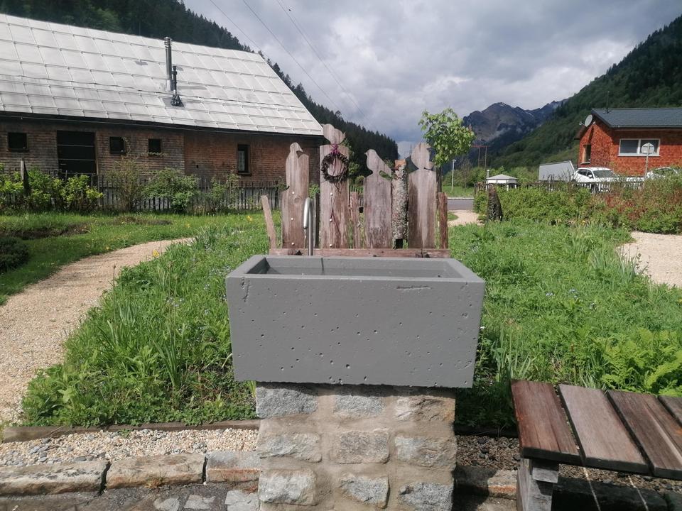 Trinkwasserbrunnen Kneipp und Relax Garten