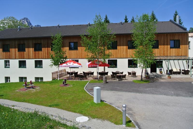 Cafe im Jufa, Bad Aussee, Gastgarten